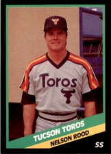 1988 CMC MINOR LEAGUE NELSON ROOD TUCSON TOROS. #13