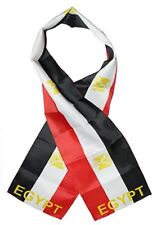 Egypt Country Lightweight Flag Printed Knitted Style Scarf 8"x60"
