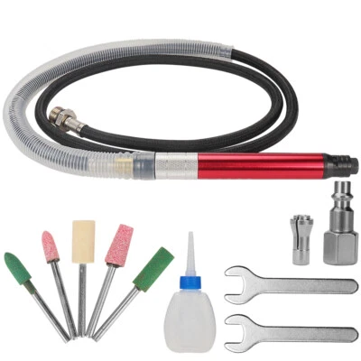Air Micro Die Grinder Kit Pencil Type 58000RPM Pneumatic Tool+5pcs Grinding Head - Image 1 of 4