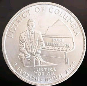 2009 P Satin Finish "DUKE ELLINGTON " Quarter. Strike Through,Doubling On Keys! - Picture 1 of 7