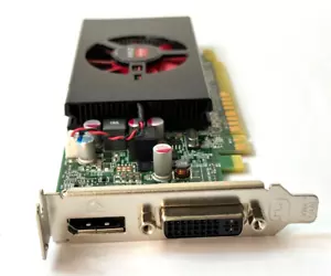 AMD Radeon R7 350X 4GB PCIe x16 DVI DisplayPort Low Profile Graphics Card N81X7 - Picture 1 of 3