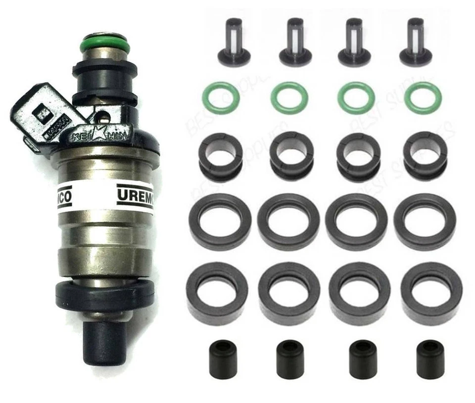 97-01 Honda Prelude 2.2 H22A4 Fuel Injector Repair Service Kit Seals Fit VTEC - Image 1 of 3