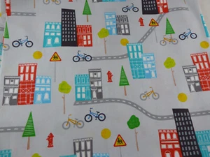 Windham Prints Around Town 100% Quilt Cotton 45" wide  X 1.5 yards - Picture 1 of 6