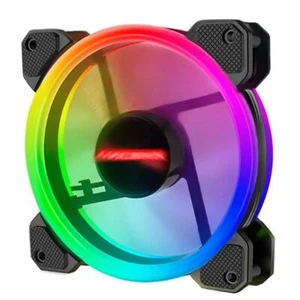 12cm RGB Small 6 Pin Quiet Desktop PC Case Cooling Fan (1 Fan) - Afbeelding 1 van 2