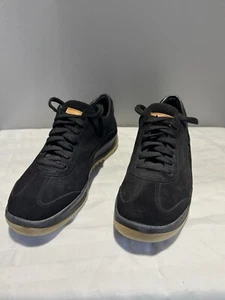*Authentic* Louis Vuitton women’s black suede sneakers size 39 (8.5US) - Picture 1 of 8