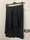 Dries Van Noten Skirt   Black   Mid Length   Size 38   New W Tags
