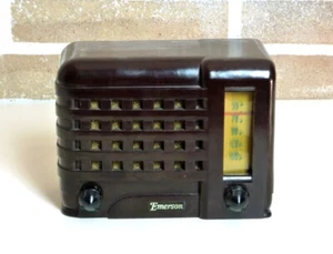 VINTAGE RADIO EMERSON Mod.540-1940- MADE IN USA EINRICHTUNG INNENARCHITEKTUR HOME - Bild 1 von 5