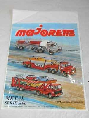 majorette models vintage plastic bag 3000 series trucks and lorrys old stock 80s - Image 1 of 4