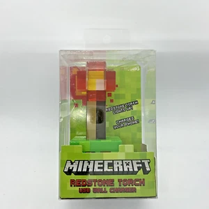 Chargeur mural USB ThinkGeek Minecraft Redstone Torch Neuf - Photo 1 sur 6