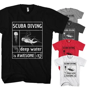 Herren T-Shirt Diving is Awsome Tauchsport - Picture 1 of 1