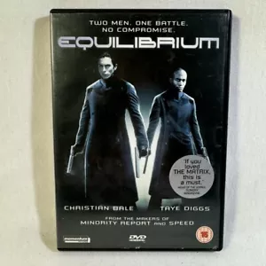 Equilibrium DVD Christian Bale PAL Region 2 Free Postage - Picture 1 of 6