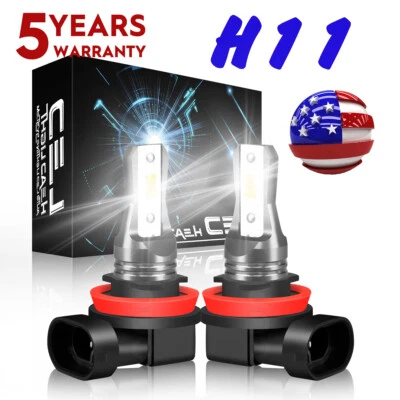 Bright White LED Headlight Bulbs for Can-Am Outlander Max 850 XT 2019–2022 - Image 1 of 4