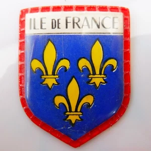 ECUSSON - BLASONS DE FRANCE QUICK-LAIT REGILAIT FRANCE-LAIT N°21 ILE DE FRANCE - Picture 1 of 2