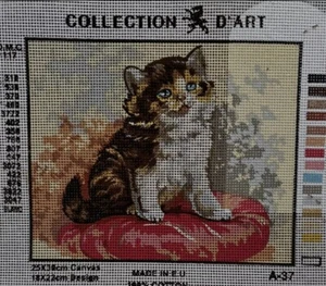 Printed Needlepoint Tapestry  Collections Art Apples 25x30 Cm - Picture 1 of 1