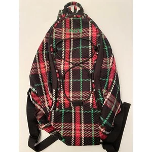 DAKINE Damen Mini Rucksack schwarz grün pink kariert Mädchen Wandern - Bild 1 von 6