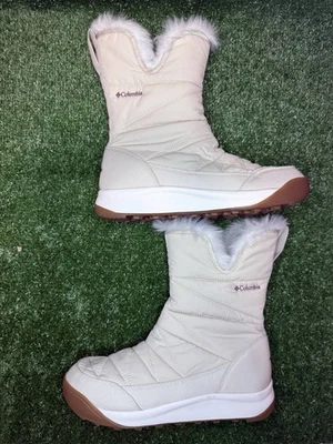 Columbia Women’s Minx Slip V Snow Boot White Size 8.5 US New No Box - Image 1 of 4