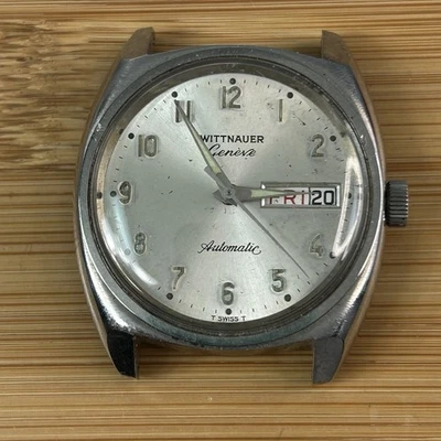 Reloj Automático WITTNAUER Geneve D11 KAS Hombre Día Fecha De Colección Cuerda Automática FUNCIONA Foto 1 de 4