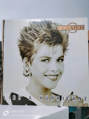 RAR LP 33. C.C.CATCH. LIKE A HURRICANE. MADE IN SPAIN - Immagine 1 di 2