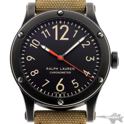 RALPH LAUREN Safari RL67 Chronometer R0220900 Automatic Black Dial Men's Watch - Image 1 of 4