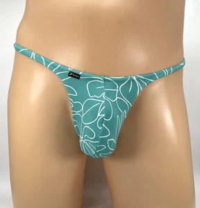 JP-beach Herren Mini Badetanga String Slip Badehose Jeff Strand & Pool Bademode - Picture 1 of 17