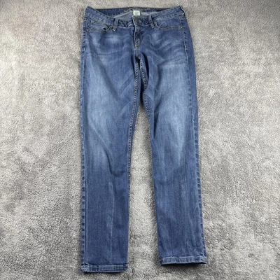 Pantalones de mezclilla al tobillo Arizona Jeans Co para mujer talla 11 azul lavado medio Foto 1 de 4