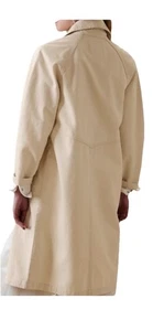 Banana Republic Lila Denim Coat Women’s Beige Size XL Oversized - Picture 1 of 15