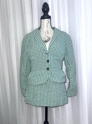 Falda Moschino Barata y Chic Vintage Años 90 Roja/Negro Fran Fine The Nanny Foto 1 de 4