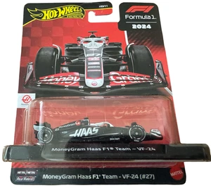 Hot Wheels • Premium • Formula 1 MoneyGram Haas F1 Team VF-24 (#27) • 2025 - Imagen 1 de 10
