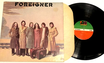 Foreigner Self Titled S/t Debut 1st LP Cold As Ice Feels Like The First Time Vg+ - Image 1 of 4
