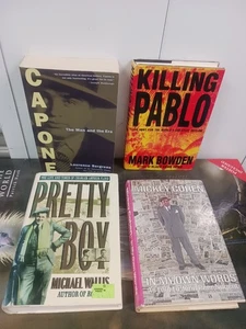 Mafia, Gangsters, Lot Of 4 Books - Imagen 1 de 13
