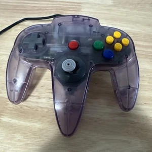 Authentic OEM Nintendo 64 N64 Atomic Purple Controller - Picture 1 of 3