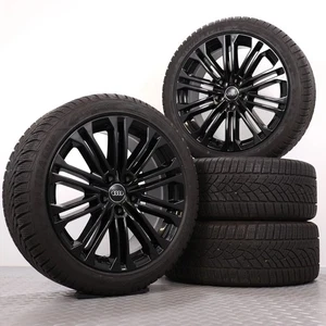 Winterräder 18Zoll Audi A5 S5 F5 8W Original Felgen schwarz Winterreifen DOT20 - Bild 1 von 10
