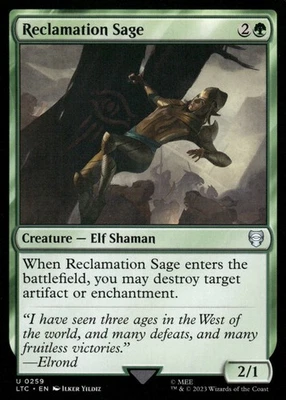 Reclamation Sage U Commander: The Lord of the Rings: Tales of Middle-earth 259 N - Image 1 of 2