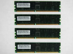 4GB (4X1GB) COMPAT TO S26361-F2762-L515 SNP9U175C/1G - Picture 1 of 1