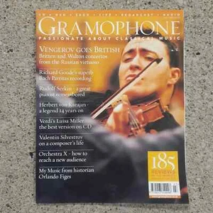Gramophone Classical Music Maxim Vengerov Richard Goode Rudolf Serkin CD Reviews - Imagen 1 de 3
