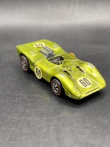 Hot Wheels Redline 1970 Ferrari 312P Spectraflame Yellow Grand Prix Made In USA - Picture 1 of 8