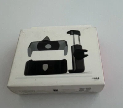 Junsun 360° Rotating Stand Car Mobile Phone Holder Air Vent - Grey - Image 1 of 3