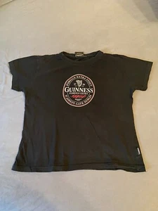 Guiness Irland Damen T-Shirt # Größe 16-18 # schwarz # ORIGINAL-Guiness! - Bild 1 von 2