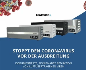 „MAC500 – Hochwirksamer Luftreiniger gegen Viren & Bakterien“ - Bild 1 von 4