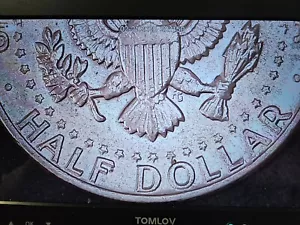Circulated 1973-D Kennedy Half Dollar w/DDR 'HALF DOLLAR' hi Au/low MS condition - Picture 1 of 24
