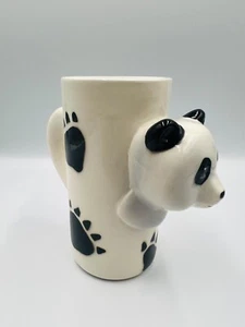Vintage Ronnie's Ceramics 3D Panda Mug 5" San Francisco USA - Picture 1 of 10
