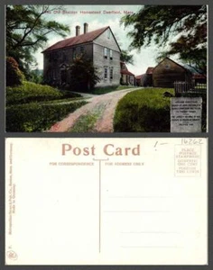 MASSACHUSETTS Deerfield POSTAL DE COLECCIÓN - Imagen 1 de 1