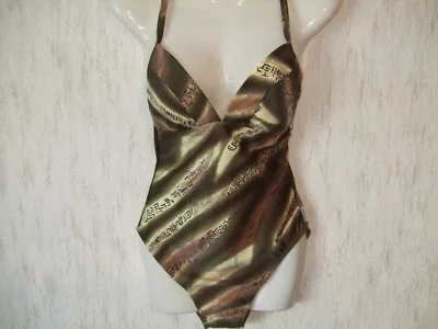Raffinierter Badeanzug von Solar Einteiler mit Kreuzträger Gr 38 B Neu  - Bild 1 von 4