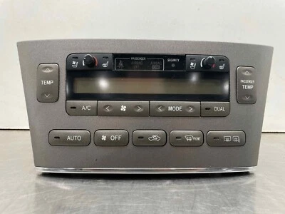 Lexus ES330 2005 OEM calefacción automática aire acondicionado panel de control climático 55900-33890 2004 2006 Foto 1 de 4