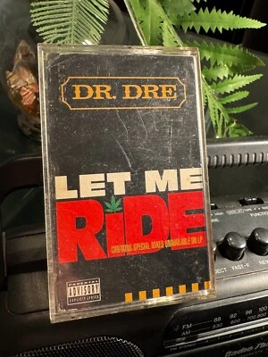 1993 Dr. Dre Let Me Ride The Chronic OG Cassette Tape TESTED - Image 1 of 4