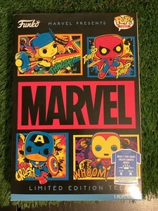 Funko Pop! Camiseta Marvel LUZ NEGRA Target Exclusiva Nueva ¡ELIGE TU TALLA! - Imagen 1 de 2