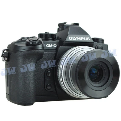 JJC Auto Lens Cap for Olympus M.ZUIKO DIGITAL ED 14-42mm f/3.5-5.6 EZ LC-37C - Image 1 of 4