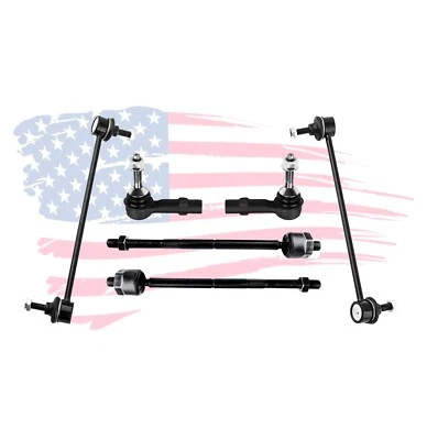 Barra estabilizadora delantera 6 piezas eslabones barras de amarre exteriores e interiores para Ford Taurus X Mercury Sable Foto 1 de 4