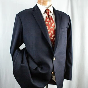 Abrigo Chaqueta Blazer TIM KENNEDY Azul Marino Lana Sólida 2 Botones Hombre Talla 48 R - Imagen 1 de 12