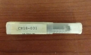 A.B. TOOLS .031 RADIUS CARBIDE DOUBLE CORNER ROUNDING END MILL - Picture 1 of 1